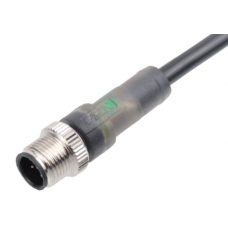 Герметичний роз'єм M12-P5A-MWA-1PV-LP3 кабельна вилка