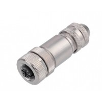 Герметичний роз'єм M12-S8A-GLA-P7 кабельна розетка