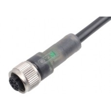 Герметичний роз'єм M12-S3A-MWA-1PV-LN2 кабельна розетка