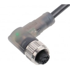 Герметичний роз'єм M12-S5A-MWD-2.5PV-LP2 кутова кабельна розетка