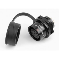 Роз'єм Weipu SA1612/S9 панельна розетка на гайку