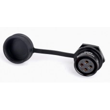 Роз'єм Weipu SA2012/S4 панельна розетка на гайку