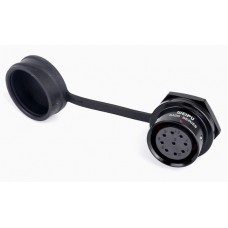 Роз'єм Weipu SA2012/S9 панельна розетка на гайку