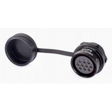 Роз'єм Weipu SA2412/S10 панельна розетка на гайку