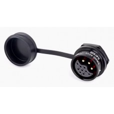 Роз'єм Weipu SA2412/S12B панельна розетка на гайку