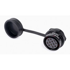 Роз'єм Weipu SA2412/S12 панельна розетка на гайку