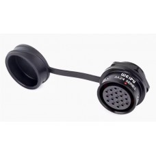 Роз'єм Weipu SA2412/S19 панельна розетка на гайку