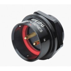 Роз'єм Weipu SA2412/P4 панельна вилка на гайку