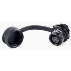 Роз'єм Weipu SA612/S3 панельна розетка на гайку