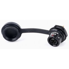 Роз'єм Weipu SA612/P4 панельна вилка на гайку