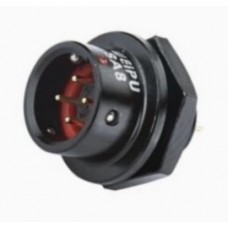 Роз'єм Weipu SA812/P8 панельна вилка на гайку