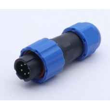 Роз'єм герметичний SZC13 6P-F-M 6pin, 5 А