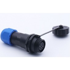 Роз'єм герметичний SZC13 7P-F-M 7pin, 5 А