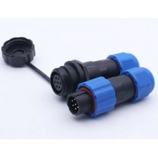 Роз'єм герметичний SZC13 7P-F-M 7pin, 5 А
