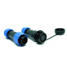 Роз'єм герметичний SZC16 (SD16) 8P-F-M  8pin, 5 А