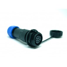 Роз'єм герметичний SZC16 8P-F-M 8pin, 5 А