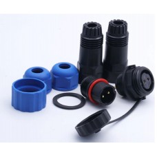 Роз'єм герметичний SZC16 3P-F-M 3pin, 10 А