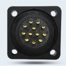 Роз'єм герметичний SZC21 14P-M-FK 14pin, 5 А