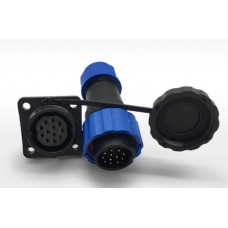 Роз'єм герметичний SZC21 14P-M-FK 14pin, 5 А