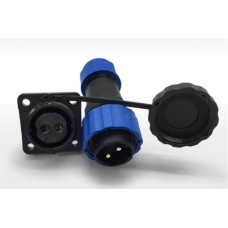 Роз'єм герметичний SZC21 2P-M-FK 2pin, 25 А