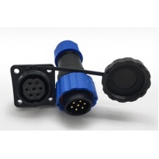 Роз'єм герметичний SZC21 7P-M-FK 7pin, 10 А