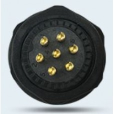 Роз'єм герметичний SZC21 6P-M-FB 6pin, 10 А