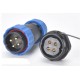 Роз'єм герметичний SZC28 4P-M-FB 4pin, 45 А