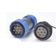 Роз'єм герметичний SZC28 7P-M-FB 7pin, 25 А