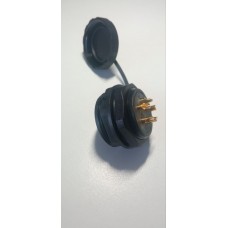 Роз'єм герметичний SZC28 5P-M-FB 5pin, 25 А