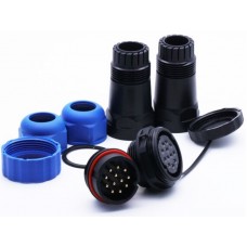 Разъем герметичный SZC28 14P-F-M 14pin, 10 А