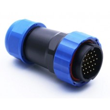 Разъем герметичный SZC28 24P-F-M 24pin, 5 А