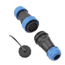 Роз'єм герметичний SZC28 9P-F-M 9pin, 25 А Роз'єм герметичний SZC28 9P-F-M 9pin, 25 А