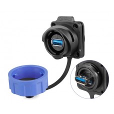 Герметичний роз'єм USB3.0 - YM-24-J/USB3/213/SX-42-401