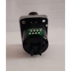 Герметичний роз'єм RJ45 YT-RJ45-JSX-19-001 панельна розетка