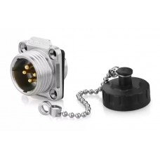 Герметичний роз'єм YW-20-C04SX-03-401 панельна вилка