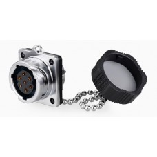 Герметичний роз'єм YZ-20-J07SX-03-401 панельна розетка