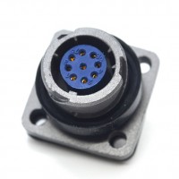 Роз'єм байонетний FQ14-9ZK приладова розетка, 2 А