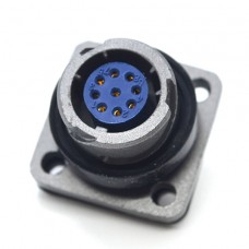 Роз'єм байонетний FQ14-9ZK приладова розетка, 2 А