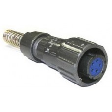 Роз'єм байонетний FQ24-5TK-12 кабельна розетка, 25 А