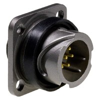 Роз'єм байонетний FQ14-9ZJ приладова вилка, 2 А