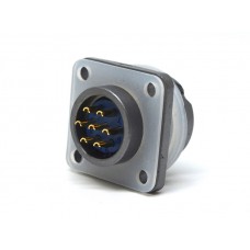 Роз'єм байонетний FQ18-7ZJ приладова вилка, 3 А