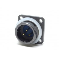 Роз'єм байонетний FQ18-2ZJ приладова вилка, 18 А