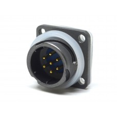 Роз'єм байонетний FQ18-7ZJ приладова вилка, 3 А