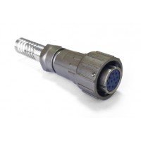 Роз'єм байонетний FQ18-10TK-10 кабельна розетка, 3 А