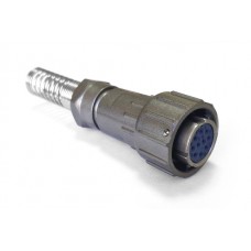 Роз'єм байонетний FQ18-10TK-10 кабельна розетка, 3 А