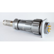 Роз'єм байонетний FQ24-6ZJ приладова вилка, 25 А