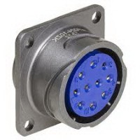 Роз'єм байонетний FQ24-19ZK приладова розетка, 3 А