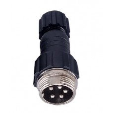 Авіаційний роз'єм GX16-5P кабельна вилка