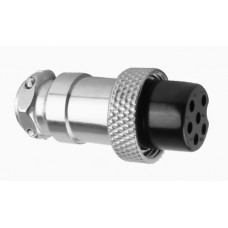 Кабельна розетка GX20M-6A авіаційного роз'єма