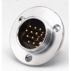 Панельна вилка GX25M-12C авіаційного роз'єма